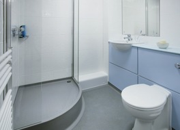 Offsite Solutions demountable bathroom pod for military accommodation